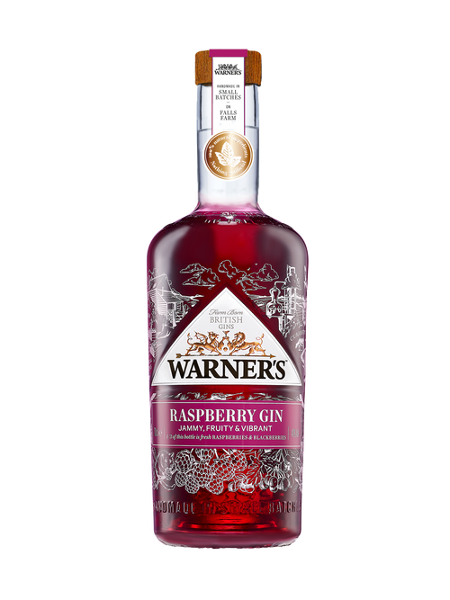 Buy Warners Gin Raspberry 750ML Online -Craft City