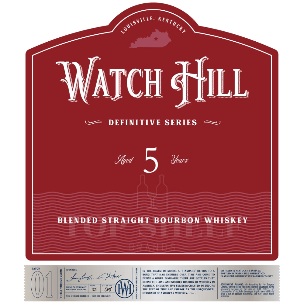 Buy Watch Hill Definitive Series 5 Year Old Bourbon Batch 01 Online ...