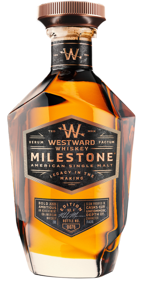 Westward Whiskey Milestone Edition No. 4 750ml bottle