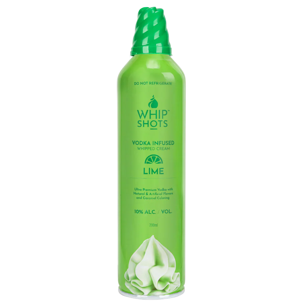 Buy Whip Shots Vodka Infused Lime Cream Online -Craft City