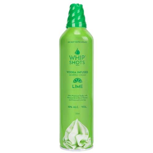 Buy Whip Shots Vodka Infused Lime Cream Online -Craft City