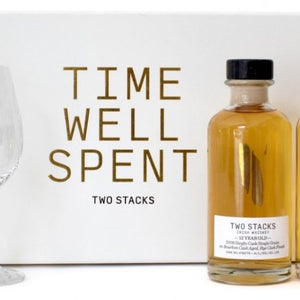 Buy Whiskey Gift Pack 'Time Well Spent - Cooley 12yr/ 20yr' [2 x 200ml w/ Glass] Online -Craft City