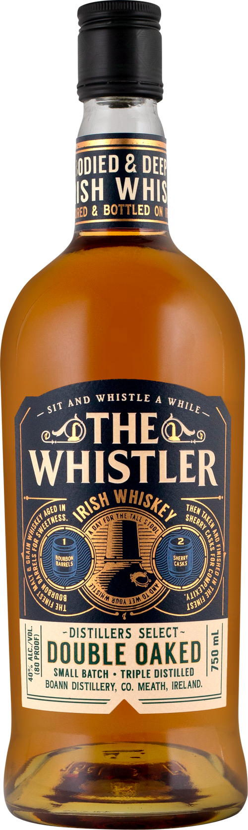 Buy Whistler Irish Whiskey Double Oaked 750ML Online -Craft City