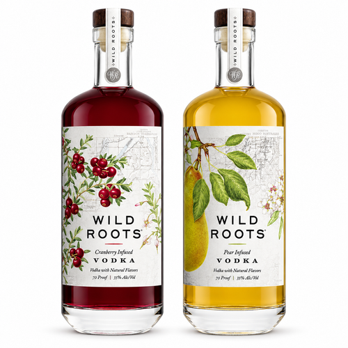 Buy Wild Roots Cranberry & Pear Infused Vodka Bundle – 2PK Online -Craft City