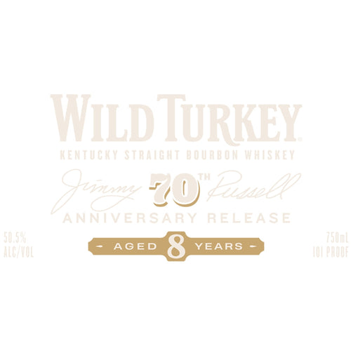 Buy Wild Turkey Jimmy Russell 70th Anniversary Release Online -Craft City