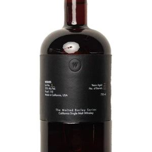 Buy Wolves 'The Malted Barley Series' Single Malt Whiskey Lot One Online -Craft City