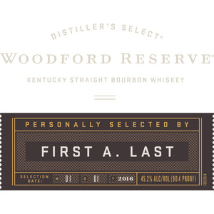 Buy Woodford Reserve Distillerôs Select Personal Selection Bourbon Online -Craft City