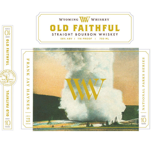 Buy Wyoming Whiskey Old Faithful 10 Year Old Bourbon Online -Craft City