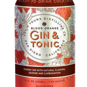 Buy You & Yours Blood Orange Gin & Tonic Online -Craft City