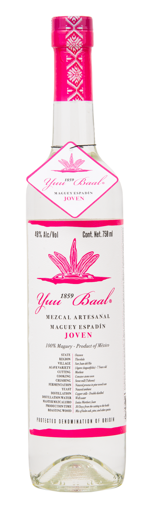Buy Yuu Baal Joven Espadin Mezcal Online -Craft City