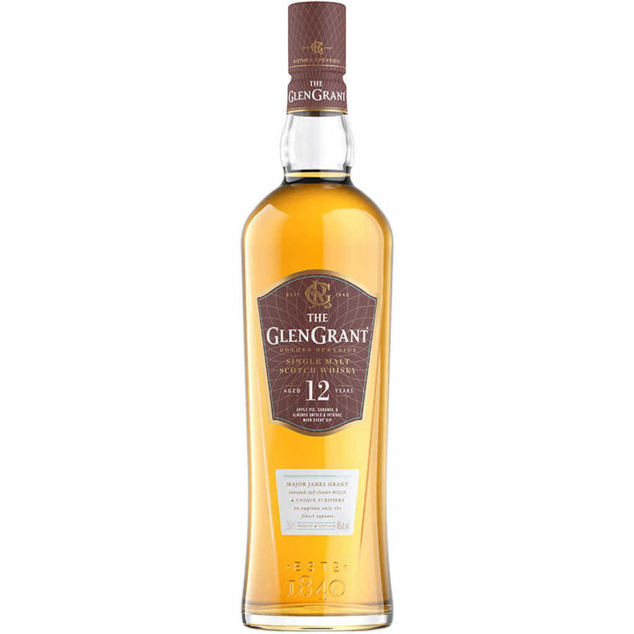 The Glen Grant 12 Year Old Single Malt Scotch 750ml