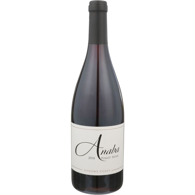 ANABA PINOT NOIR SONOMA COAST 2018 750ML