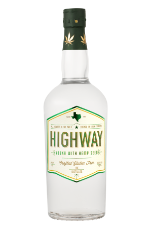 Highway Vodka With Hemp Seed