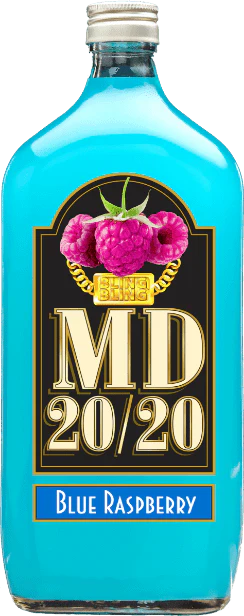 MD 20/20 Blue Raspberry Flavored Wine 750ml