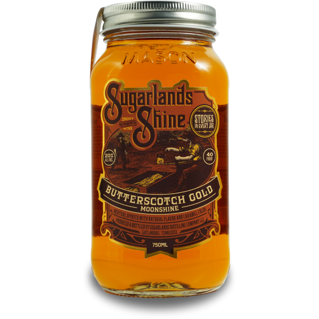 Sugarlands Shine Butterscotch Gold Moonshine 750ml