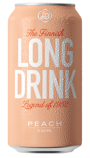 The Long Drink Company Peach Cocktail