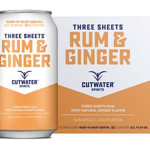 Buy Cutwater Three Sheets Rum & Ginger Online -Craft City