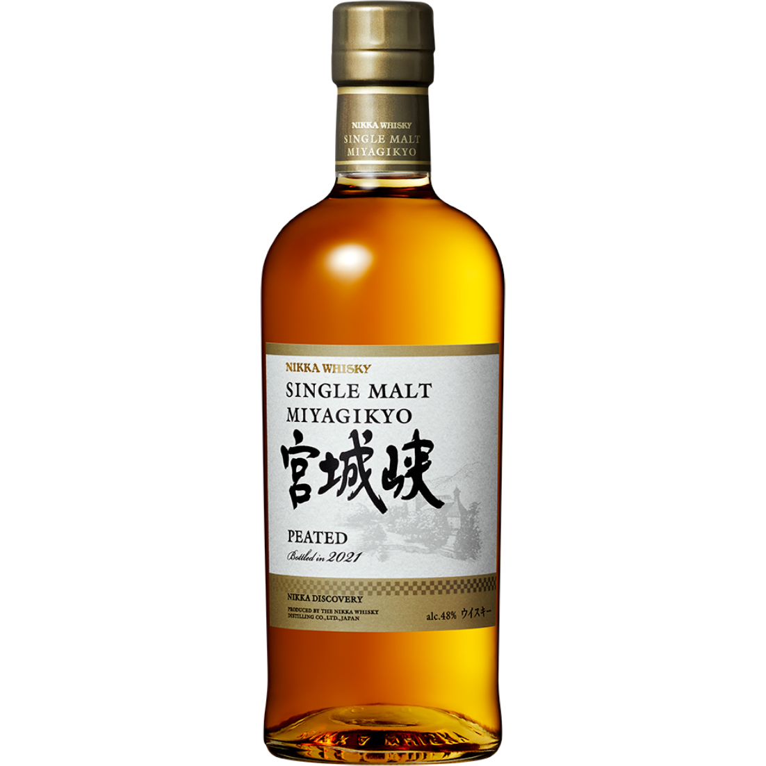 Nikka Discovery 2021 Single Malt Miyagikyo Peated Japanese Whisky 750ml Whiskey Sidewalk Spirits