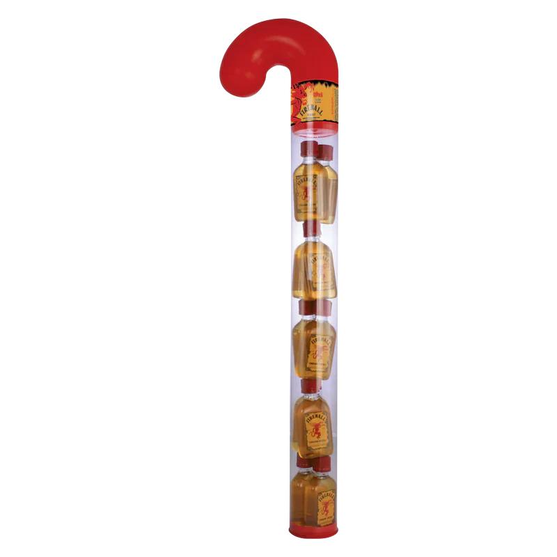 Fireball Candy Canes 10pk 50ML