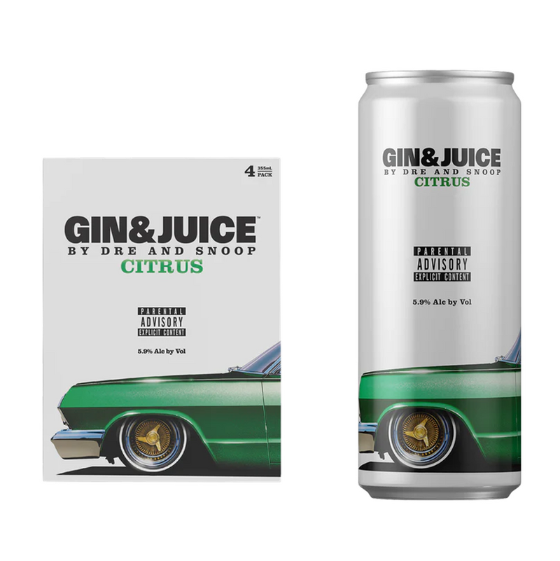Gin & Juice by Dre and Snoop Citrus Cocktail