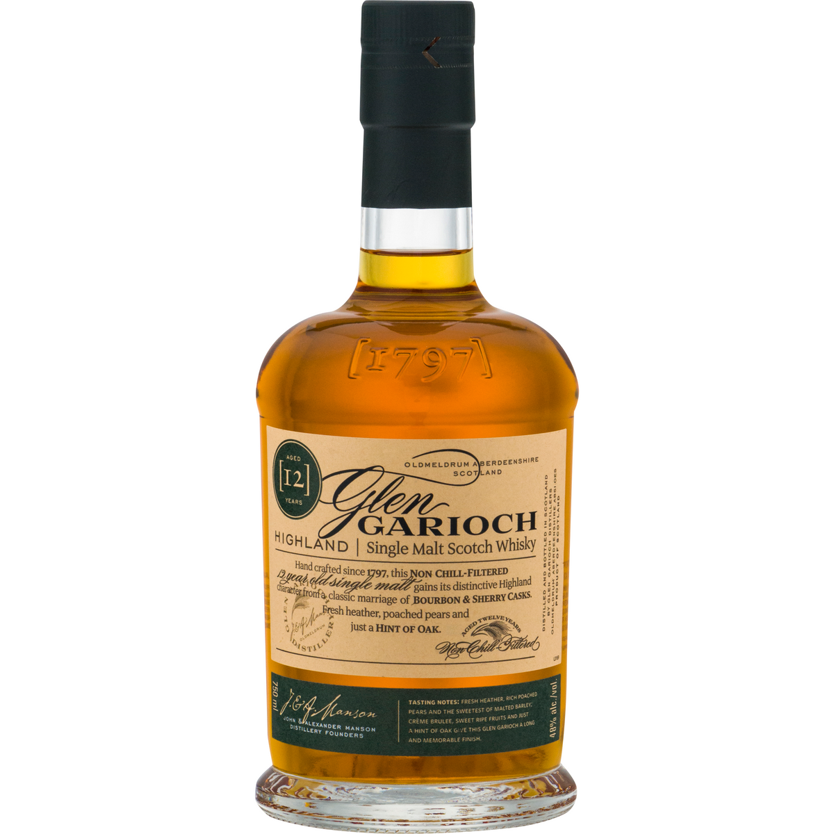 Glen Garioch 12 Year Old Scotch Whisky 750ml