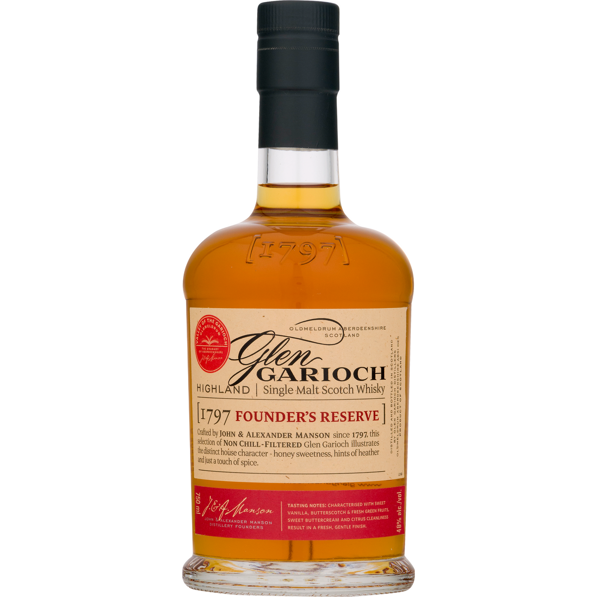 Glen Garioch 1797 Founder's Reserve Scotch Whisky 750ml