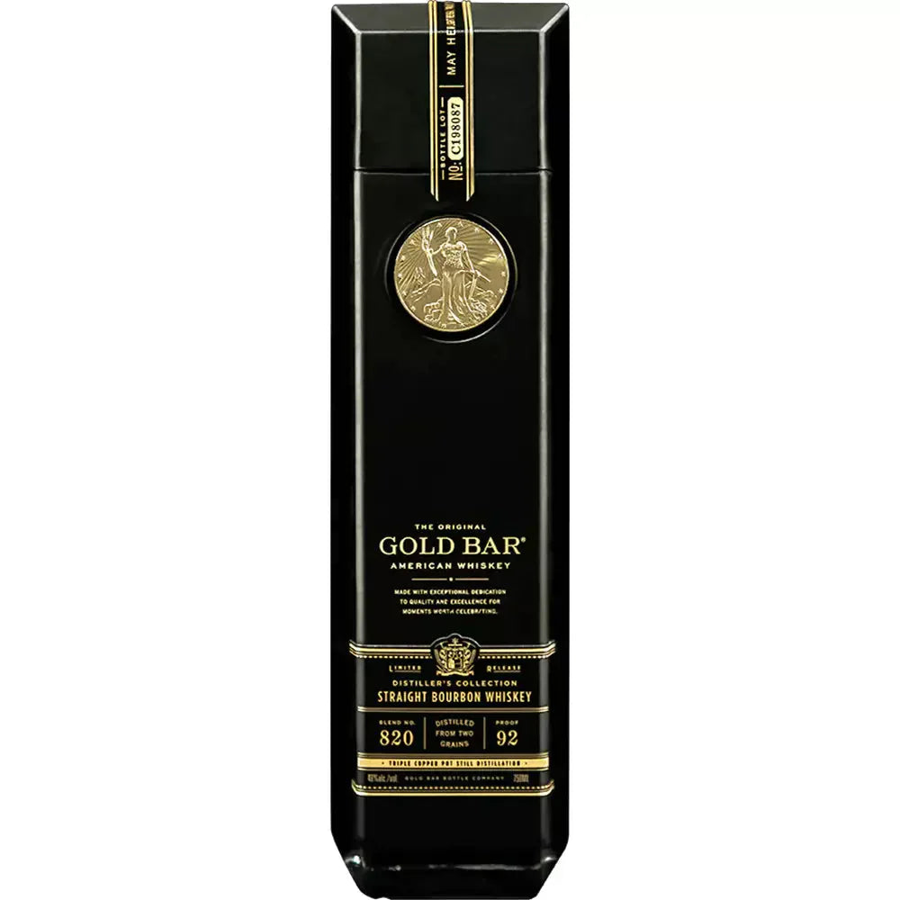 Gold Bar® Black Double Cask Bourbon Whiskey 750ml