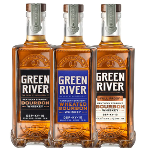 Green River Bourbon, Wheated Bourbon & Full Proof 3PK Bundle