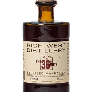 Buy High West 36th Vote Barreled Manhattan Online -Craft City