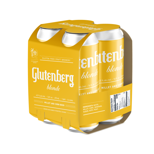 Glutenberg Gluten Free Blonde Can 6/4PK 16Z (24)