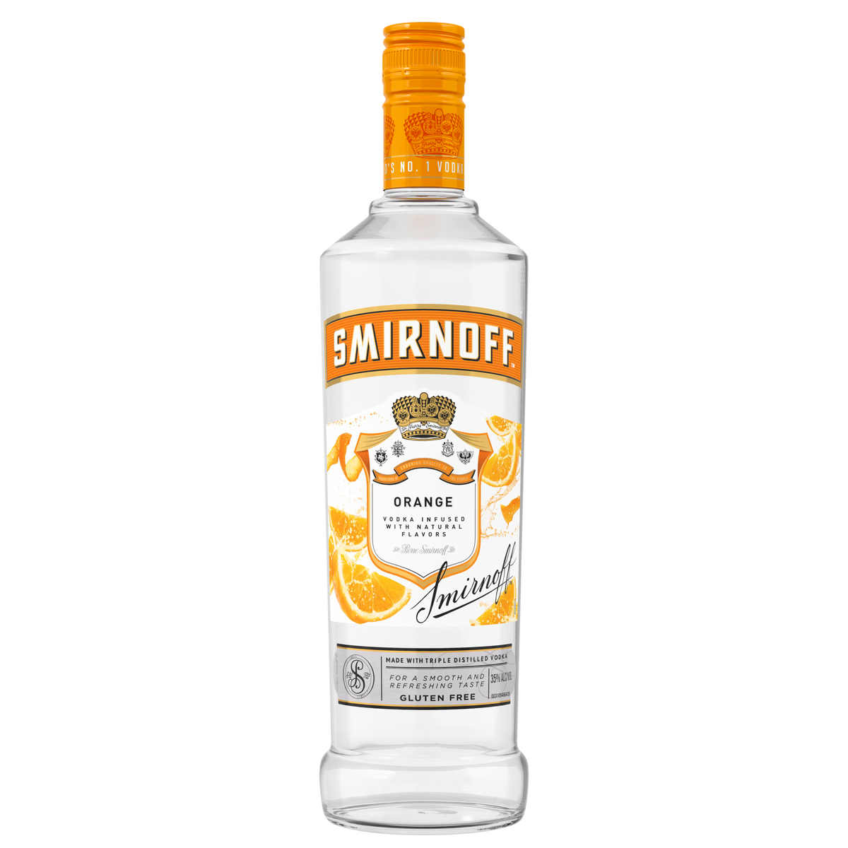 Smirnoff Orange Vodka 750ml