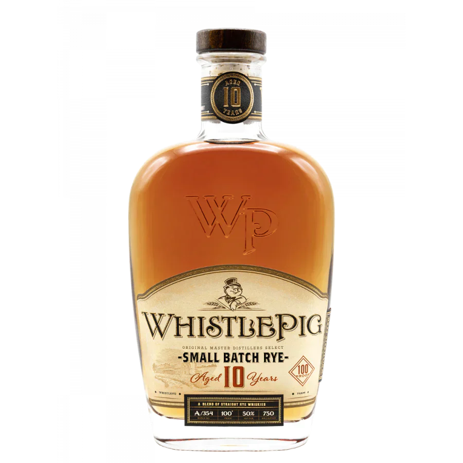 WhistlePig 10 Year Old Straight Rye Whiskey 750ml