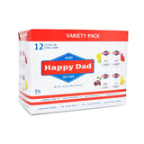 Happy Dad Hard Seltzer Variety Pack 12oz