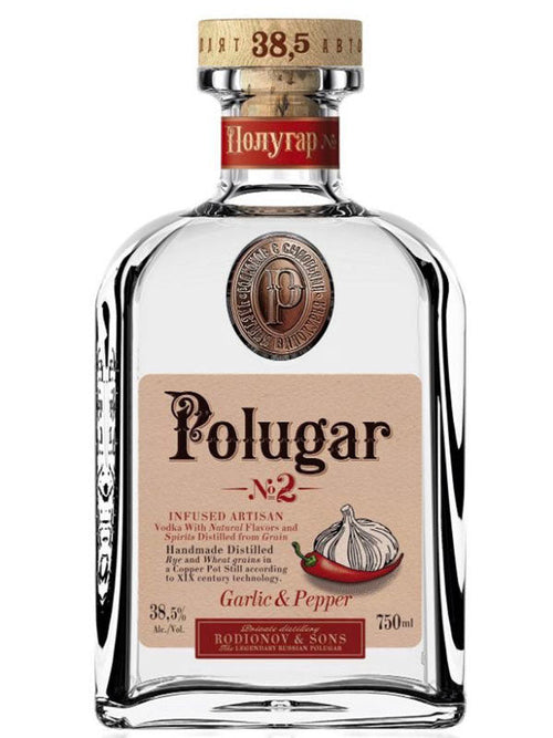 Polugar No.2 Garlic & Pepper Vodka