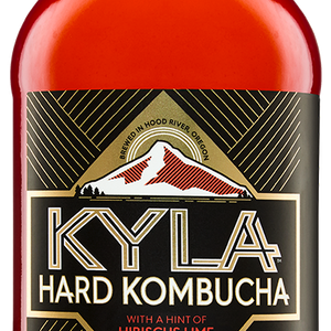 KYLA Hard Kombucha Hibiscus Lime 6 pack bottles