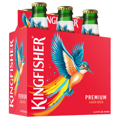 Kingfisher Lager 4/6PK 12 oz. (24 Pack)