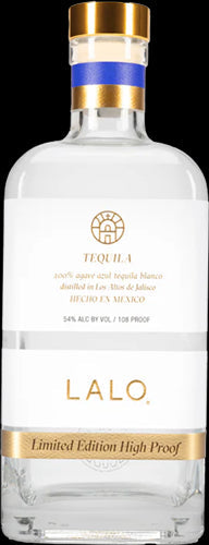 lalo tequila blanco high proof