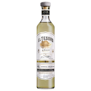 El Tesoro Tequila Añejo Mundial Collection Aged In Knob Creek El Tesoro Kentucky Straight Rye Barrels 80 750ML