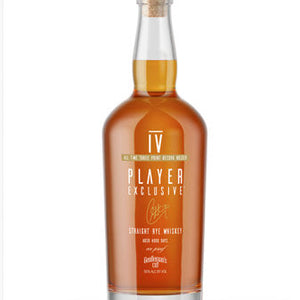 Gentleman'S Cut Straight Rye Whiskey Player Exclusive Iv Edition 100 750ML