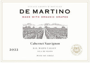 De Martino Cabernet Sauvignon Estate Maipo Valley 2022 750ML