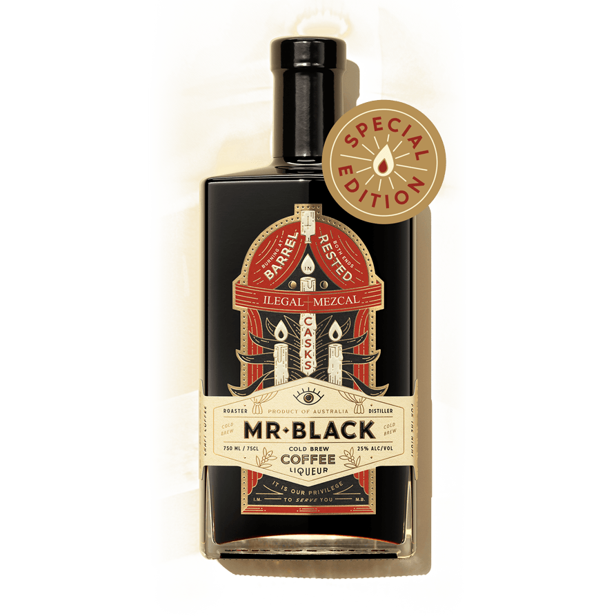 Mr. Black Ilegal Mezcal Cask Cold Brew Coffee Liqueur 750ml