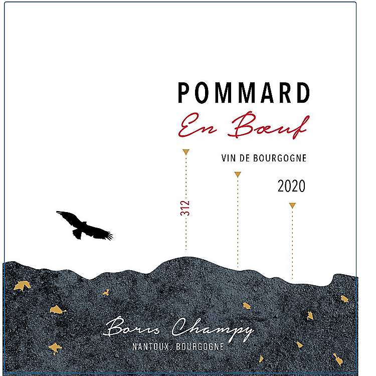 DOMAINE BORIS CHAMPY POMMARD EN BOEUF 2020 750ML