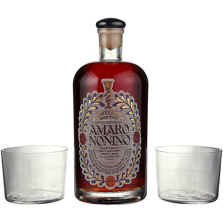 NONINO AMARO QUINTESSENTIA 70 W/ 2 TUMBLERS 750ML