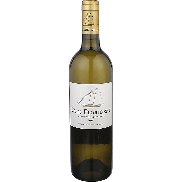 CLOS FLORIDENE GRAVES BLANC 2018 WOOD BOX 750ML