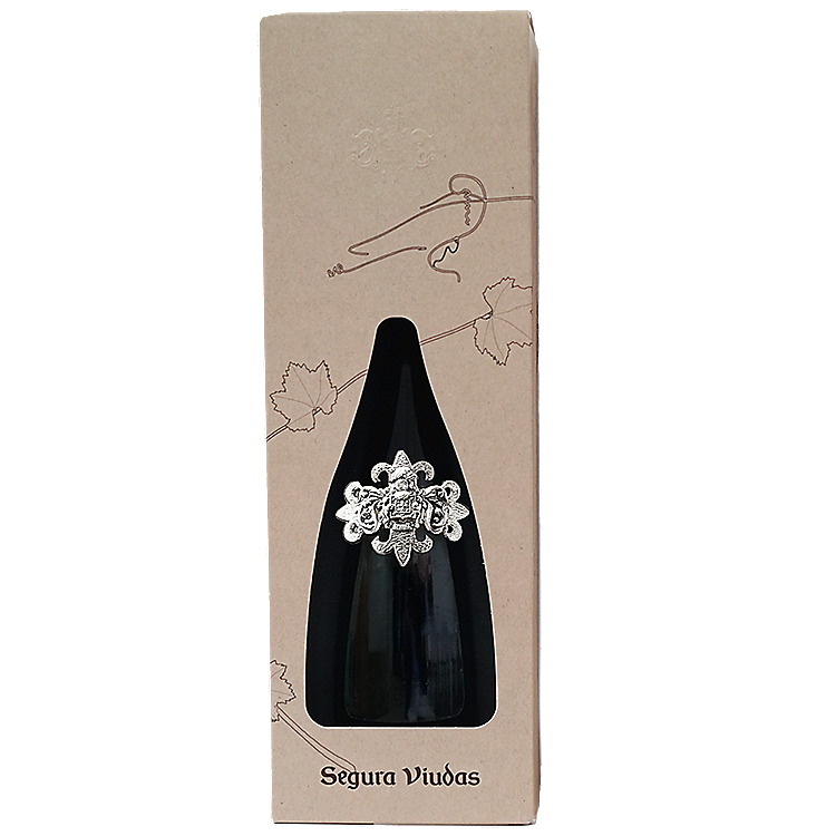 SEGURA VIUDAS CAVA BRUT RESERVA HEREDAD W/ GIFT BOX 750ML