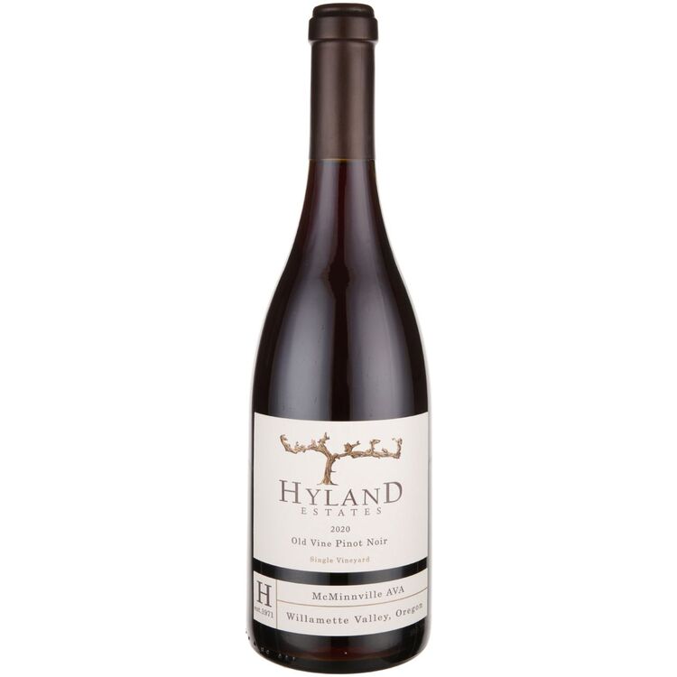 HYLAND ESTATES PINOT NOIR OLD VINE SINGLE VINEYARD HYLAND VINEYARD MCMINNVILLE 2020 750ML