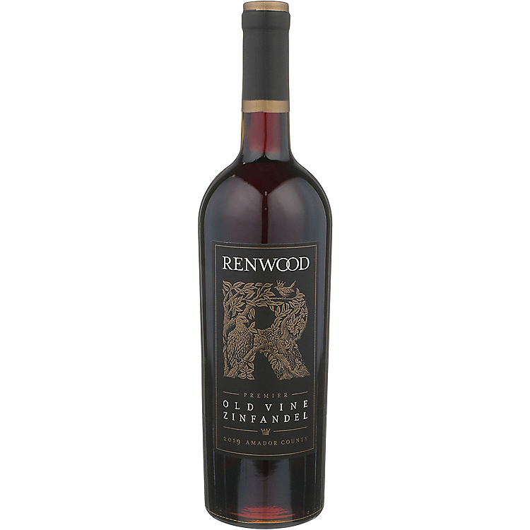 RENWOOD ZINFANDEL PREMIER OLD VINE AMADOR COUNTY 2019 750ML