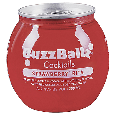 Buzzballz Strawberry Margarita 30 200ML