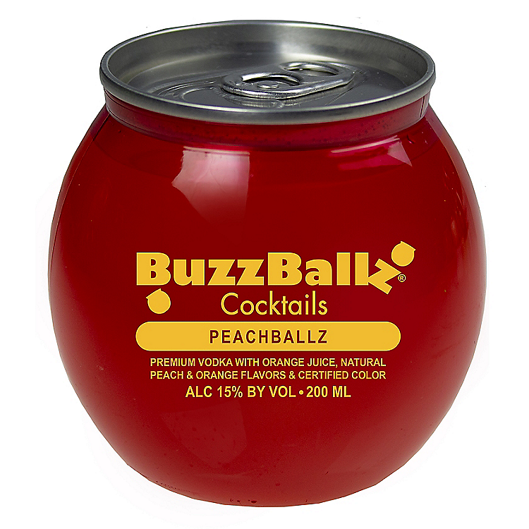 Buzzballz Peachballz Cocktail 30 200ML