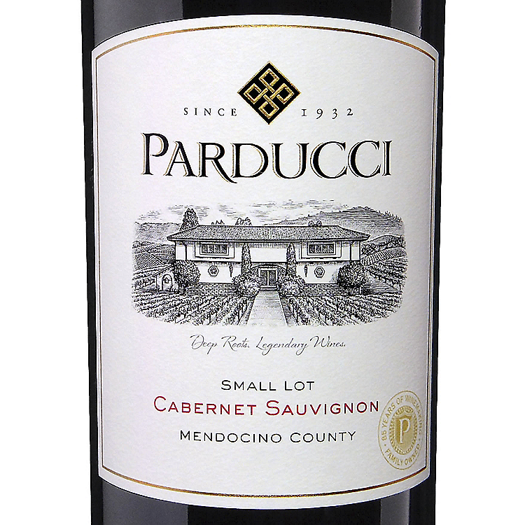 PARDUCCI CABERNET SAUVIGNON SMALL LOT MENDOCINO COUNTY 2021 750ML